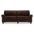 78" RTA Copenhagen Collection Sofa Rye Brown - Serta: Space-Saving, Comfortable for Small Spaces