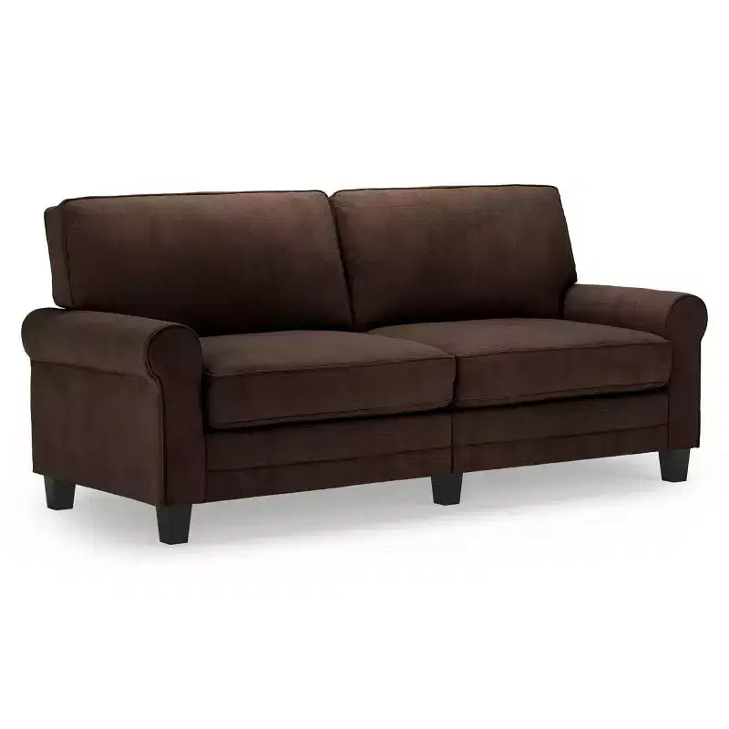 Canapé 78 po RTA Copenhague Collection brun seigle - Serta : Gain de place, confortable pour les petits espaces