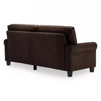 Canapé 78 po RTA Copenhague Collection brun seigle - Serta : Gain de place, confortable pour les petits espaces