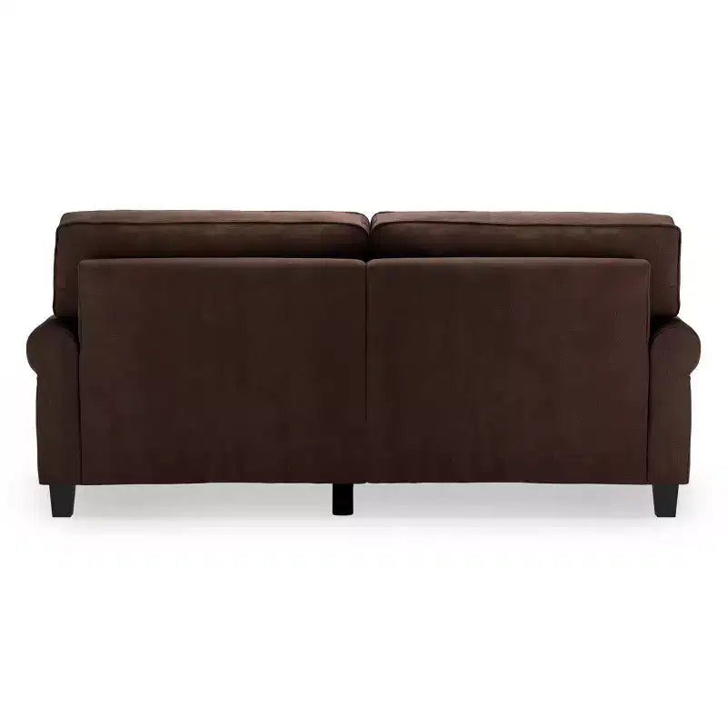 Canapé 78 po RTA Copenhague Collection brun seigle - Serta : Gain de place, confortable pour les petits espaces