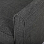 Fauteuil inclinable Darvis : Compact, rembourré, pieds fuselés – Christopher Knight Home