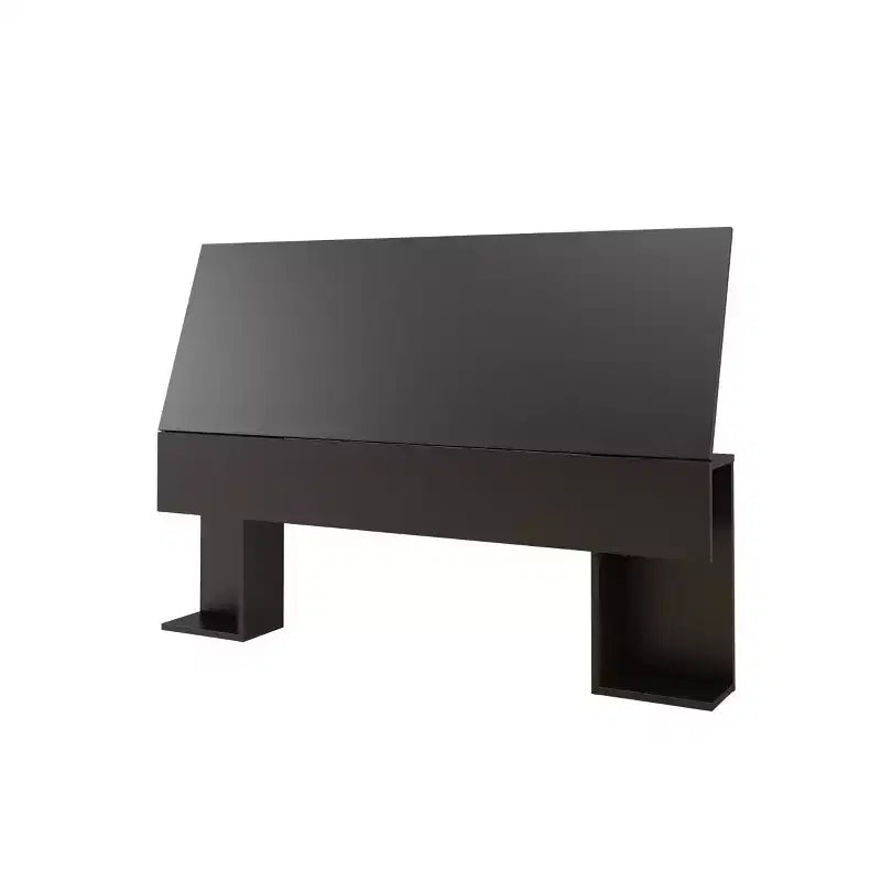 Ensemble de chambre Epik 3 mc avec panneaux d'extension de tête de lit noirs – Nexera : Style moderne et contemporain, inclut une table de chevet