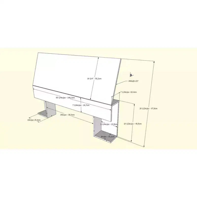 Ensemble de chambre Epik 3 mc avec panneaux d'extension de tête de lit noirs – Nexera : Style moderne et contemporain, inclut une table de chevet