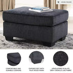 Pouf Altari Ardoise - Signature Design by Ashley
