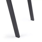 Étagère industrielle Morris à cadre en A 67" Naturel/Noir - Finch : Cadre en métal, 3 tablettes
