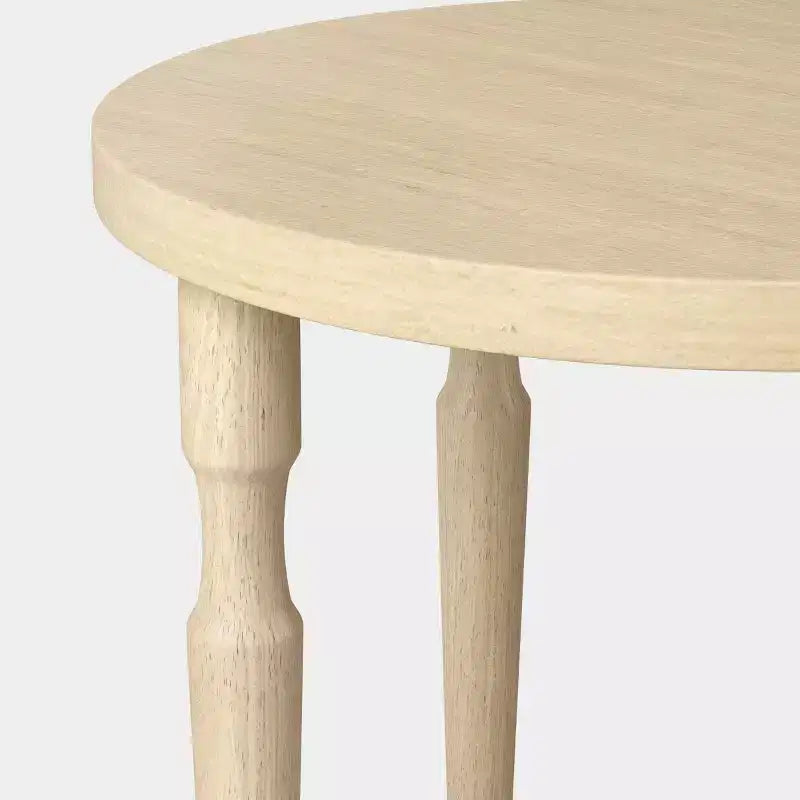 Table d'appoint tourbillonnée avec étagère naturelle - Threshold™
