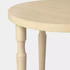 Table d'appoint tourbillonnée avec étagère naturelle - Threshold™
