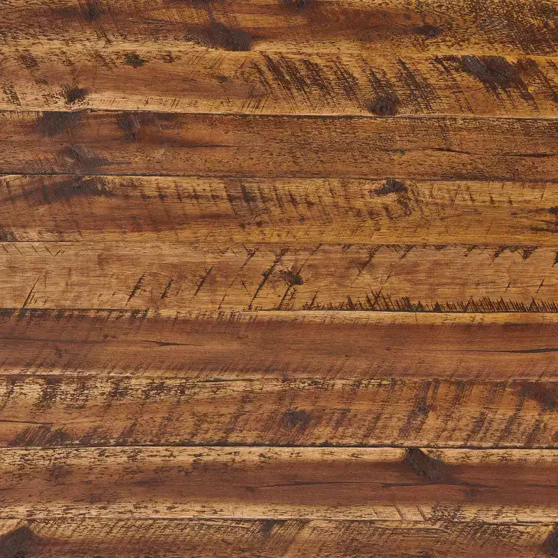 Table basse rustique en bois Claremont et 2 tables d'appoint noires – Alaterre Furniture : ensemble 3 pièces avec étagère et tiroirs