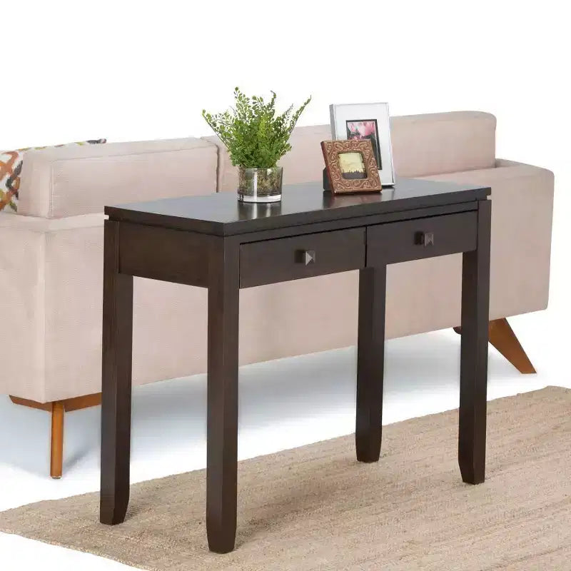 Table d'appoint Normandie Acajou Brun Foncé - WyndenHall