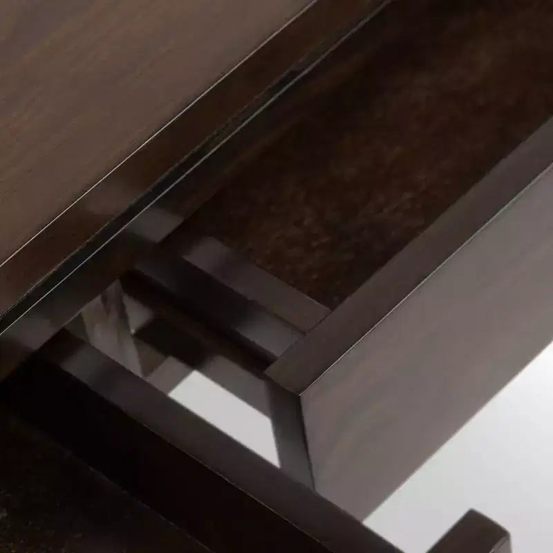 Table d'appoint Normandie Acajou Brun Foncé - WyndenHall