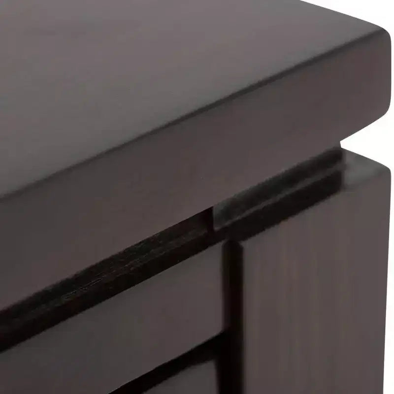 Table d'appoint Normandie Acajou Brun Foncé - WyndenHall