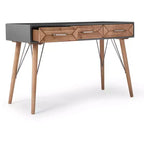 Table console de bureau Friedman grise - Finch