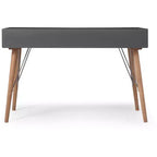 Table console de bureau Friedman grise - Finch