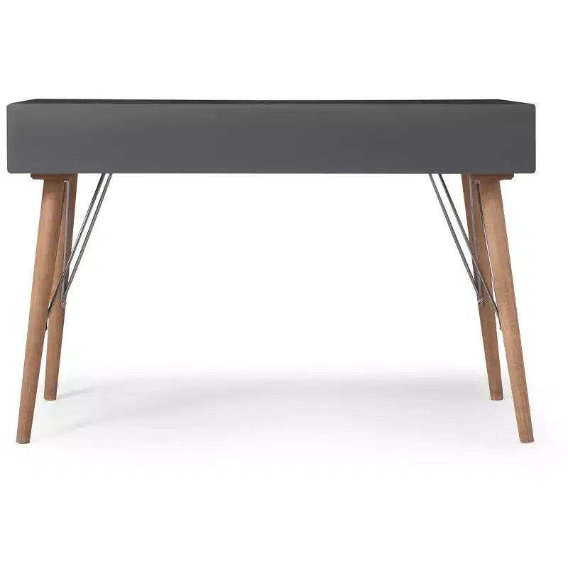 Table console de bureau Friedman grise - Finch