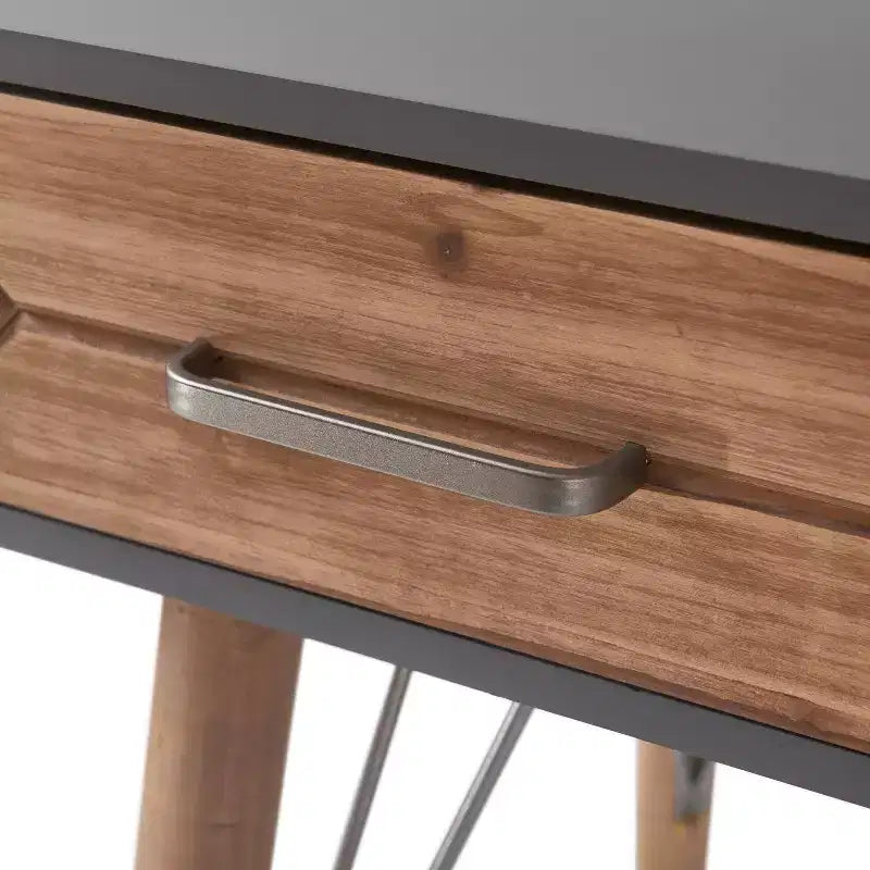 Table console de bureau Friedman grise - Finch