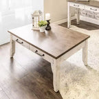 Table basse Bear Creek Ivoire/Brun clair - Steve Silver Co.