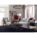 Table d'appoint ronde Ellias Noir/Or - Finch