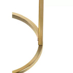 Table d'appoint ronde Ellias Noir/Or - Finch