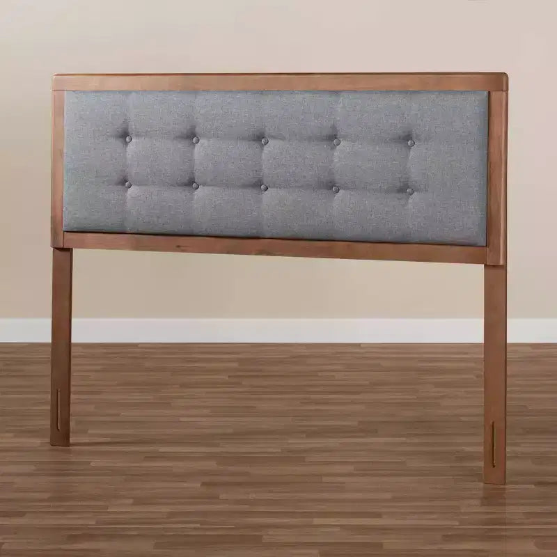 Tête de lit en bois finition noyer Sarine - Baxton Studio