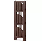Étagère d'angle pliante à 4 niveaux - Flora Home