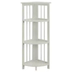 Étagère d'angle pliante à 4 niveaux - Flora Home