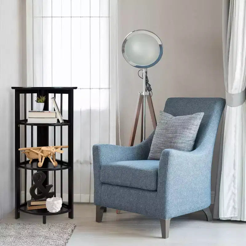 Étagère d'angle pliante à 4 niveaux - Flora Home