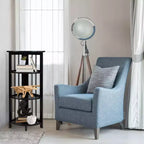 Étagère d'angle pliante à 4 niveaux - Flora Home