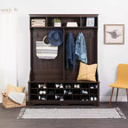 Meuble d'entrée Prepac de 60 po de large avec 24 casiers à chaussures