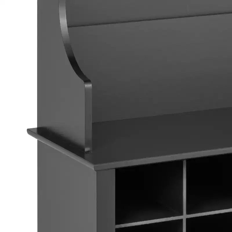Meuble d'entrée Prepac de 60 po de large avec 24 casiers à chaussures