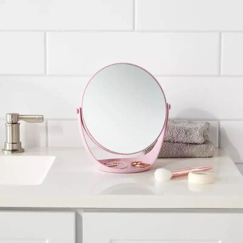 Miroir de courtoisie en plastique - Essentiels pour la chambre