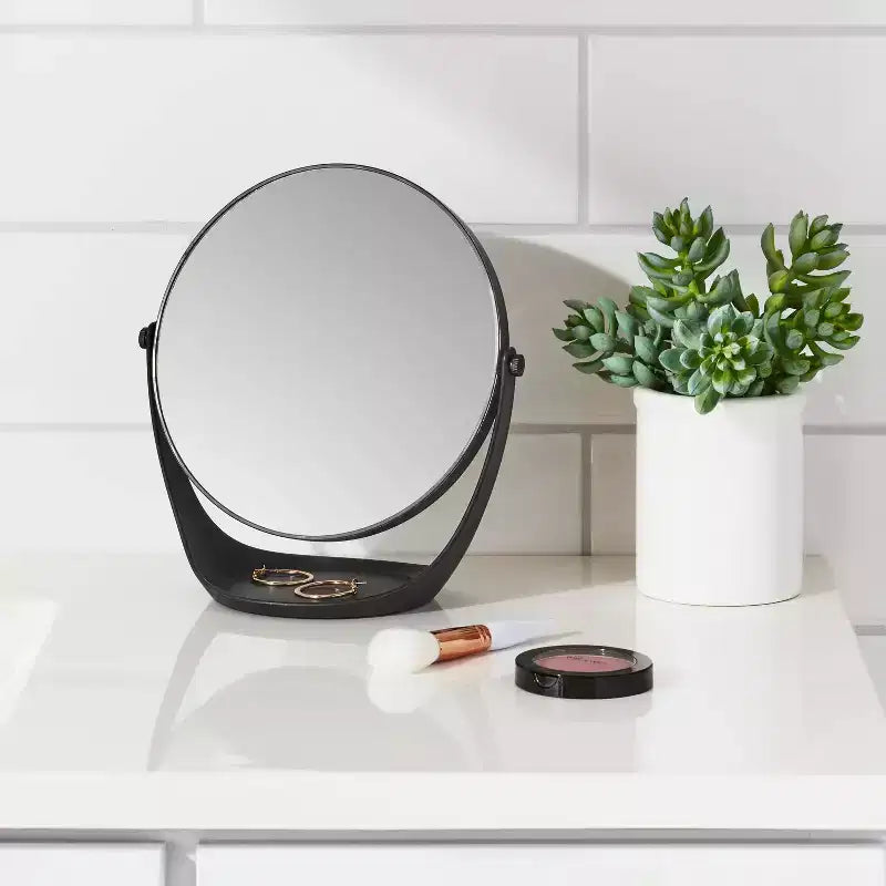 Miroir de courtoisie en plastique - Essentiels pour la chambre
