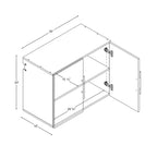 Lot de 6 armoires de rangement Hangups 120 - Prepac