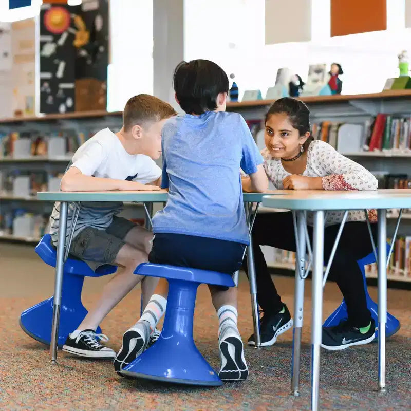 Tabouret oscillant ECR4Kids ACE Active Core Engagement, hauteur d'assise de 38 cm, siège flexible