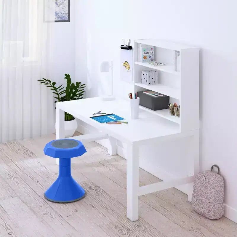 Tabouret oscillant ECR4Kids ACE Active Core Engagement, hauteur d'assise de 38 cm, siège flexible
