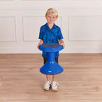 Tabouret oscillant ECR4Kids ACE Active Core Engagement, hauteur d'assise de 38 cm, siège flexible