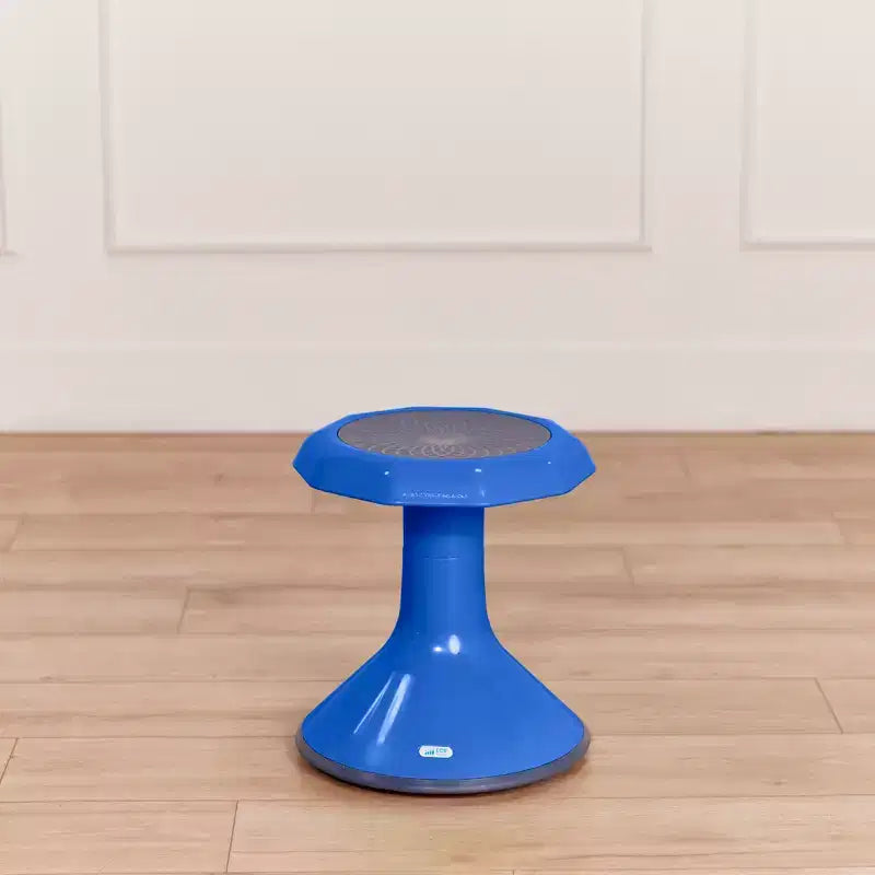 Tabouret oscillant ECR4Kids ACE Active Core Engagement, hauteur d'assise de 38 cm, siège flexible