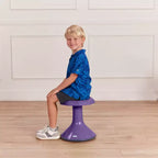 Tabouret oscillant ECR4Kids ACE Active Core Engagement, hauteur d'assise de 38 cm, siège flexible