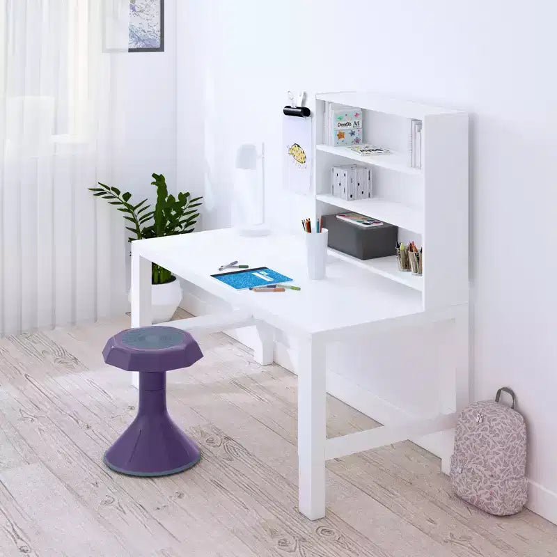 Tabouret oscillant ECR4Kids ACE Active Core Engagement, hauteur d'assise de 38 cm, siège flexible