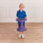 Tabouret oscillant ECR4Kids ACE Active Core Engagement, hauteur d'assise de 38 cm, siège flexible