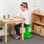 Tabouret oscillant ECR4Kids ACE Active Core Engagement, hauteur d'assise de 38 cm, siège flexible