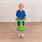 Tabouret oscillant ECR4Kids ACE Active Core Engagement, hauteur d'assise de 38 cm, siège flexible