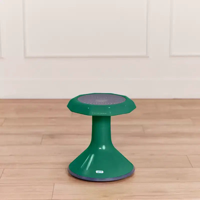 Tabouret oscillant ECR4Kids ACE Active Core Engagement, hauteur d'assise de 38 cm, siège flexible