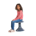 Tabouret oscillant ECR4Kids ACE Active Core Engagement, hauteur d'assise de 38 cm, siège flexible
