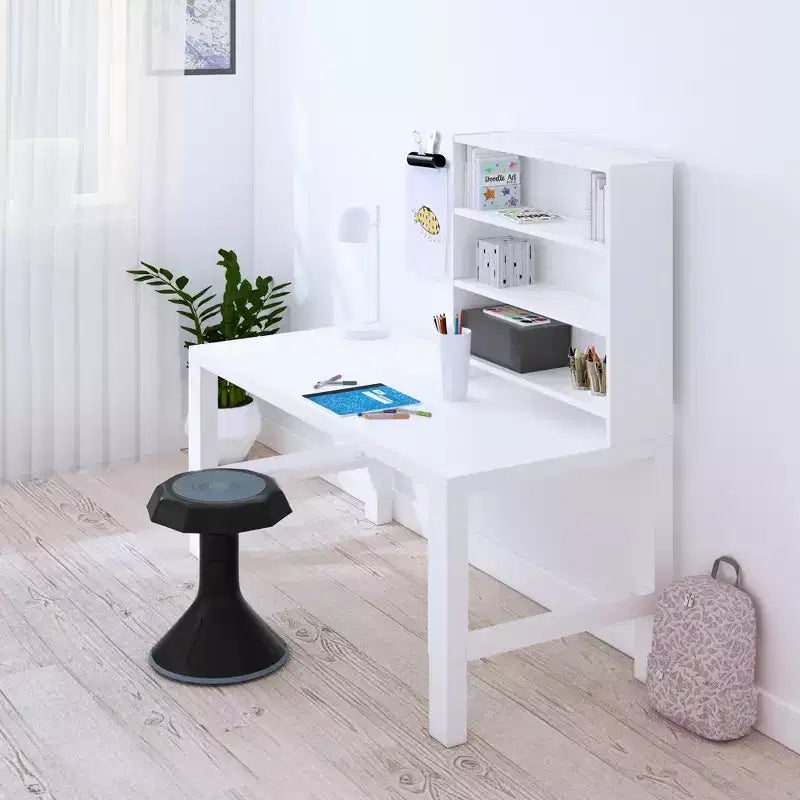 Tabouret oscillant ECR4Kids ACE Active Core Engagement, hauteur d'assise de 38 cm, siège flexible