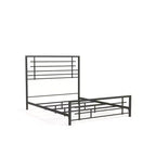 eLuxury Modern Industrial Metal Colton Bed Frame
