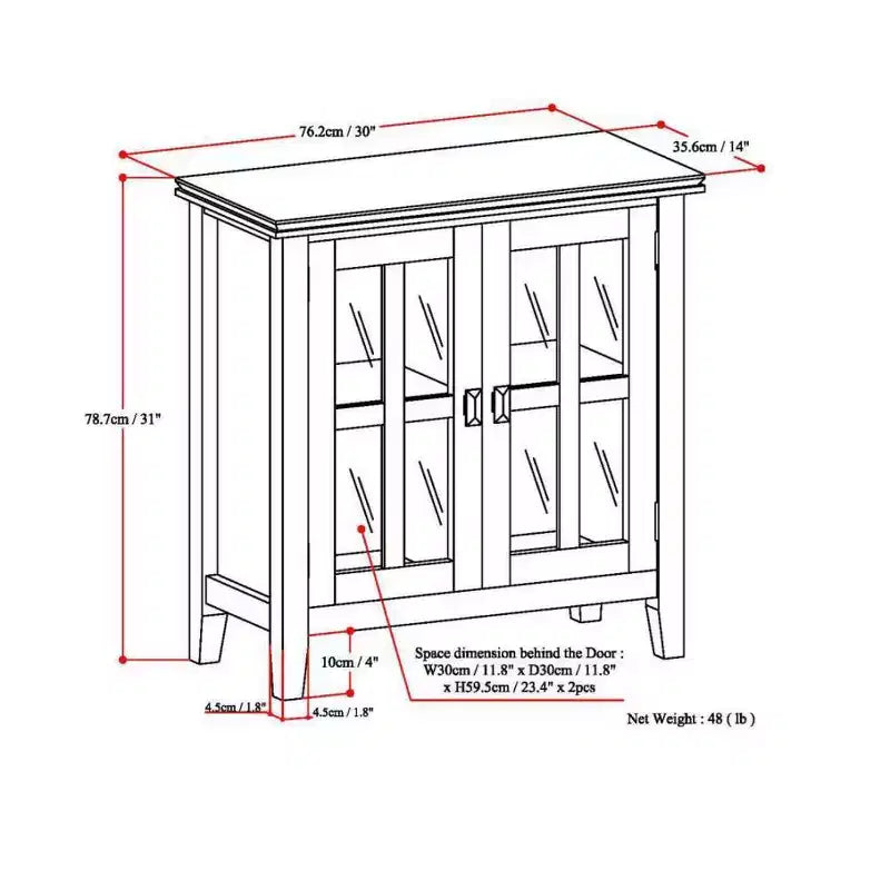 Meuble bas de rangement Stratford - Wyndenhall