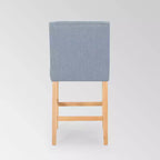 Lot de 2 tabourets de bar à hauteur de comptoir Landria Wingback capitonnés - Christopher Knight Home