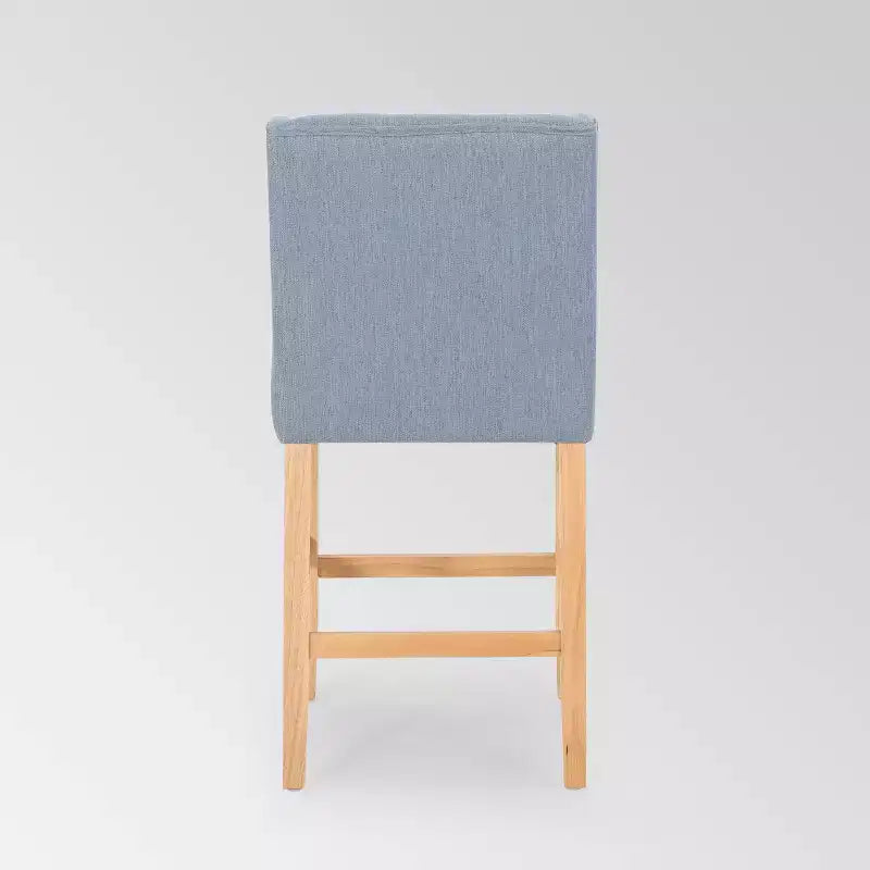 Lot de 2 tabourets de bar à hauteur de comptoir Landria Wingback capitonnés - Christopher Knight Home
