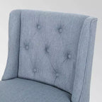 Lot de 2 tabourets de bar à hauteur de comptoir Landria Wingback capitonnés - Christopher Knight Home