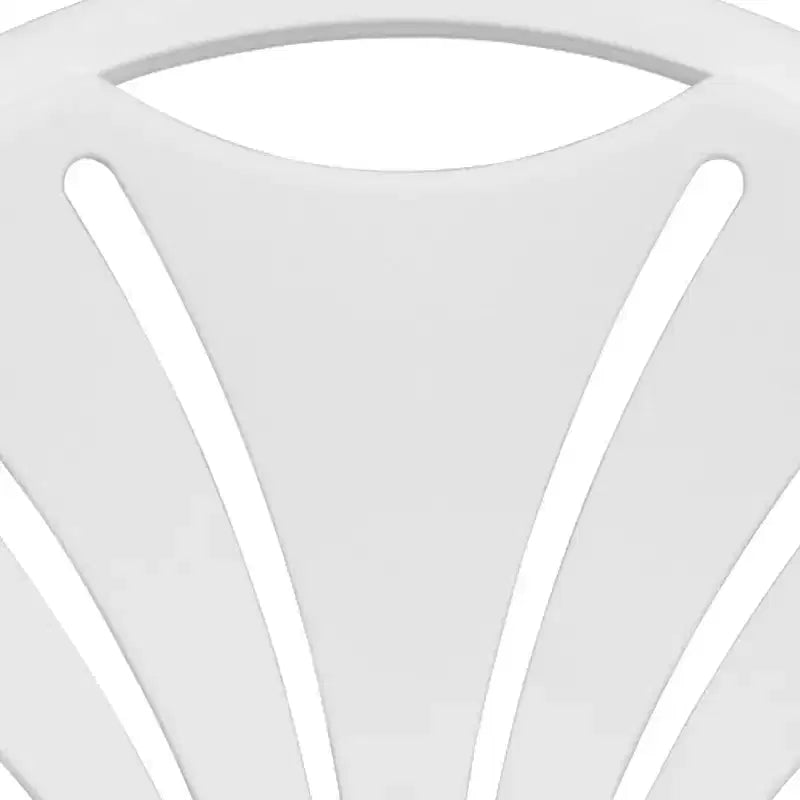 Chaise pliante Flash Furniture, série HERCULES, lot de 8, dossier éventail en plastique, capacité de 295 kg